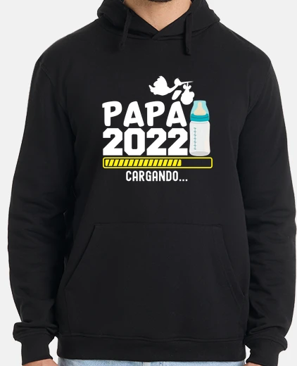 Sudadera Papa 2022 regalo futuro padre