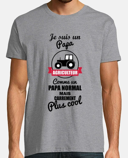 Tee-shirt Papa agriculteur