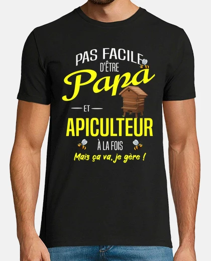 Tee-shirt PAPA APICULTEUR