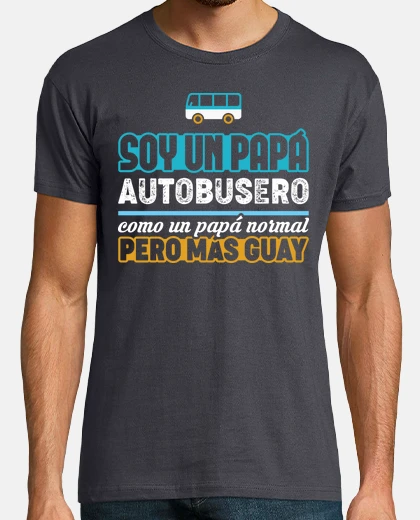 Camiseta Papá Autobusero, Día del Padre