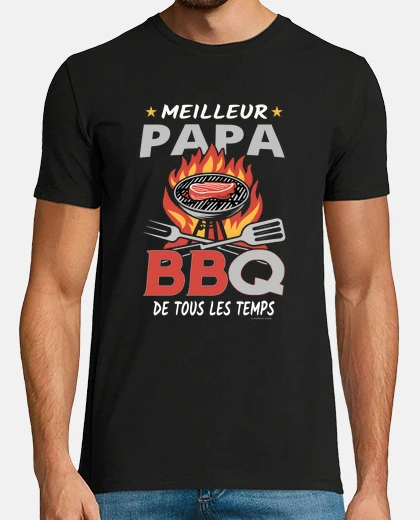 Camiseta papá barbacoa