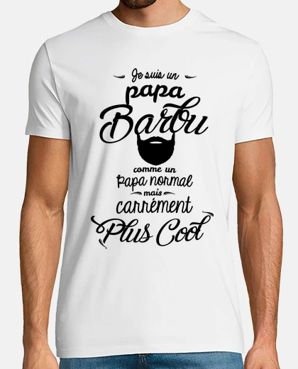 Tee-shirt papa barbu