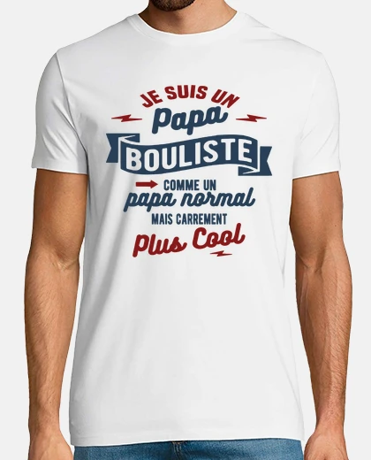Tee-shirt Papa bouliste