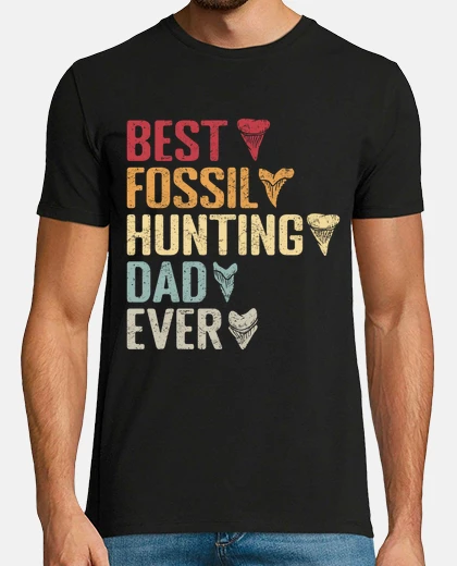 Tee-shirt papa chasseur de dents de requin