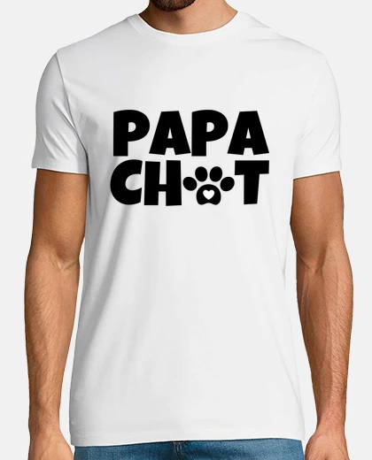 Tee-shirt papa chat