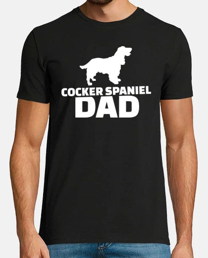 T-shirt papà cocker spaniel