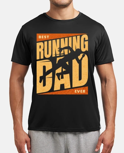 T-shirt Papà Corridore Miglior Papà Runner