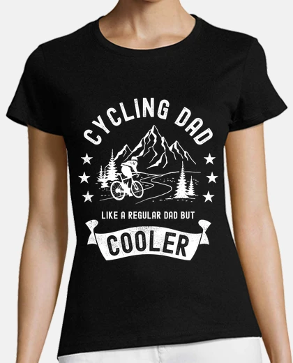 Tee-shirt papa cycliste cool er papa cycliste