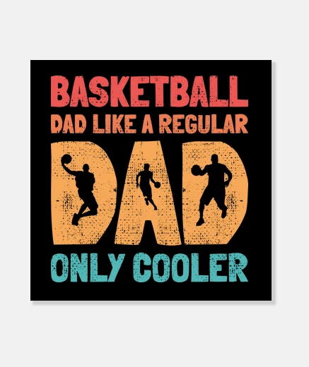 Tableau papa de basket-ball cool er basket-ball