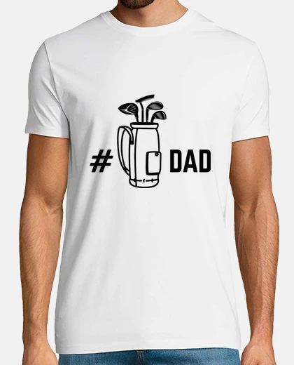 T-shirt papà di golf