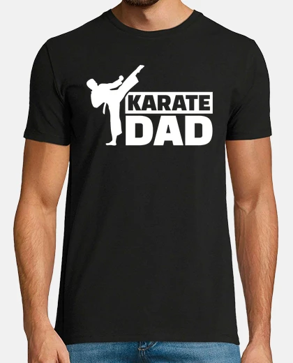 T-shirt papà di karate