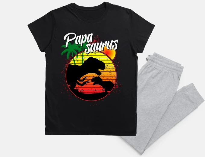Pyjama papa dinosaure papa papasaurus papasaurus