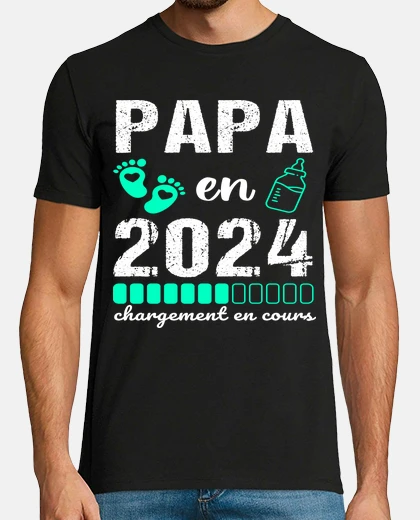 Tee-shirt Papa en 2024 chargement en cours