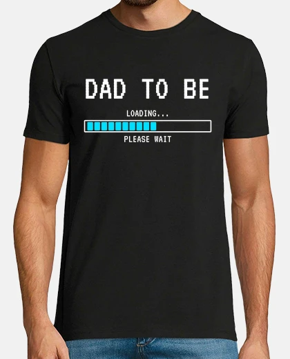 Tee-shirt papa en cours de chargement s39il vous 