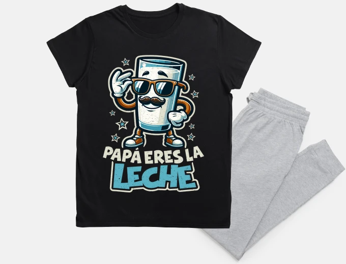 Pijama Papá Eres La Leche Día del Padre Regalo Día Del Padre regalos dia padre originales