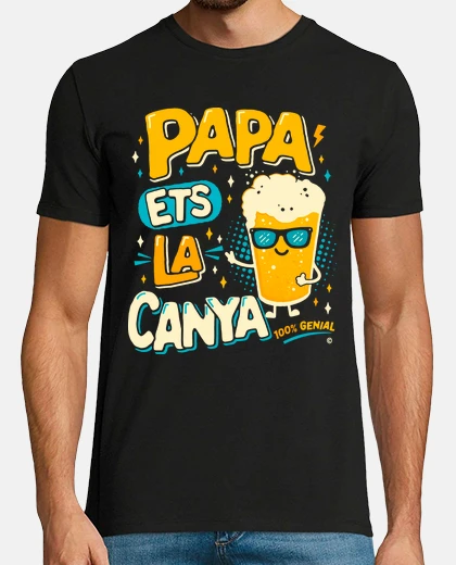 Camiseta Papa ets la canya