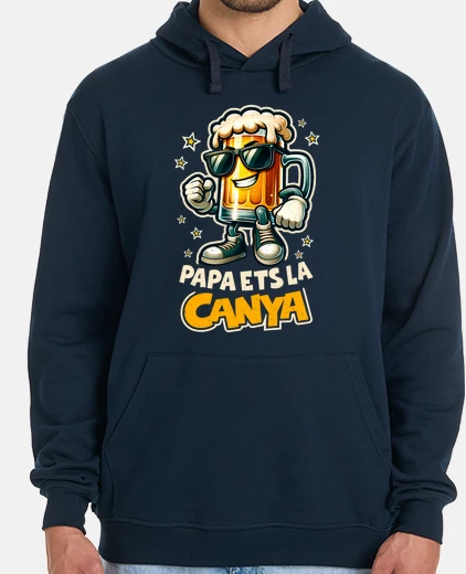 Sudadera Papa Ets La Canya Regalo En Català Día Del Padre En Catalán