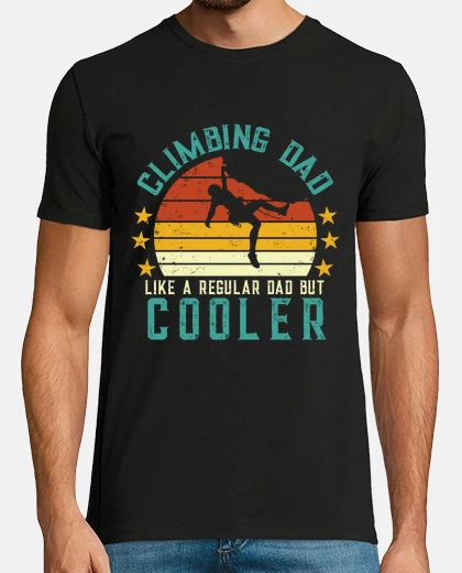 Tee-shirt papa grimpeur