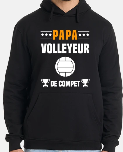 Sudadera papá jugador de voleibol papá voleibol