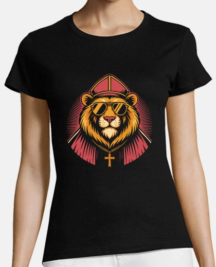 T-shirt papa leone 16 leone xiv