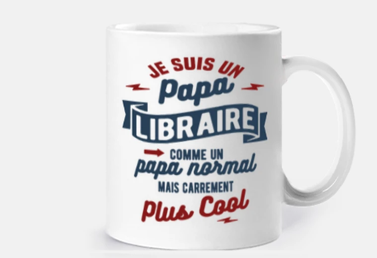 Mug Papa libraire