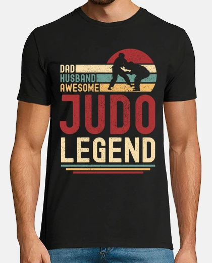 T-shirt papà marito leggenda del judo