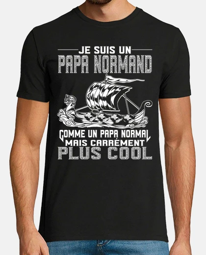 T-shirt Papà normanno umorismo Papà normanno