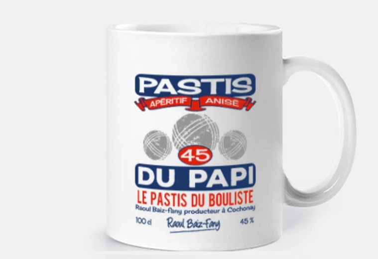 Cup papa pastis