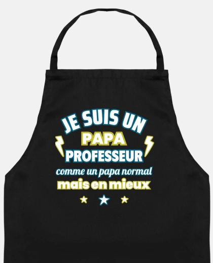 Papa professeur, cadeau fête des pères