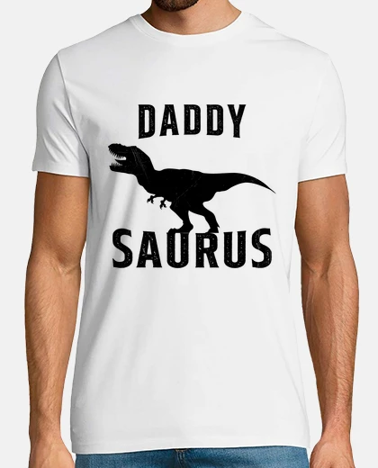 Camiseta papá saurio