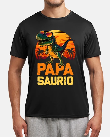Camiseta Papa Saurio Día Del Padre Regalo Papá Papasaurio