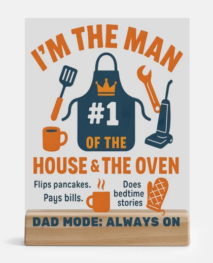 Metacrilato papà uomo di casa