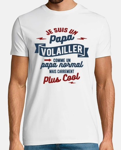 Tee-shirt Papa volailler