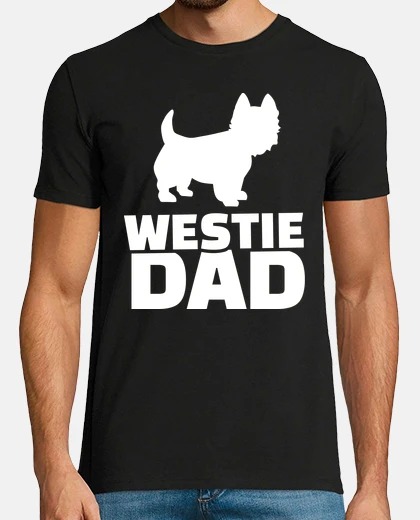 T-shirt papà westie