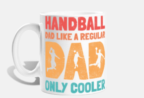 Mug de joueur de handball, cadeaux de handball pour les garçons, idée cadeau  de handball, tasse de café de joueur de handball handball club handball  team boys -  France