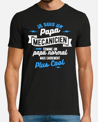 Tee shirt papa mecanicien tostadora