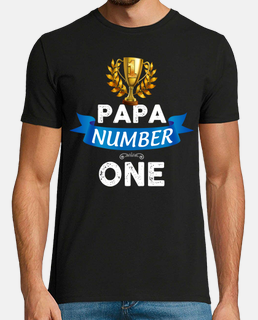 Papa Number One Cadeau Humour Pere