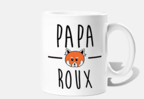 Papa roux,panda roux
