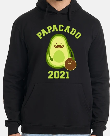 Sudadera papacado 2021 nuevo papá bebé anuncio