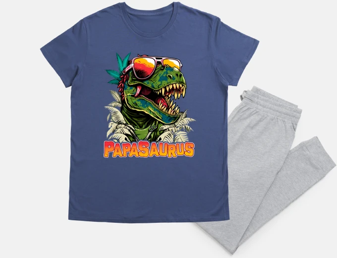 Pyjama papasaure dinosaure papa père papasaure