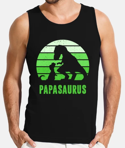 Tee-shirt papasaurus dinosaure papa saure