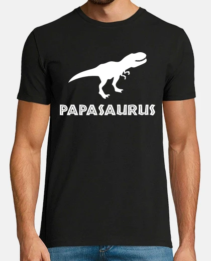 T-shirt papasaurus, father&#39;s day