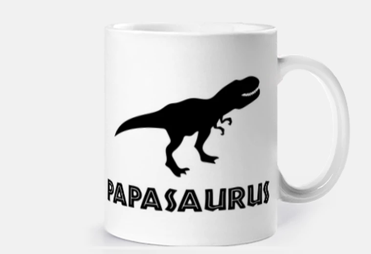 Taza Papasaurus regalos baratos dia del padre