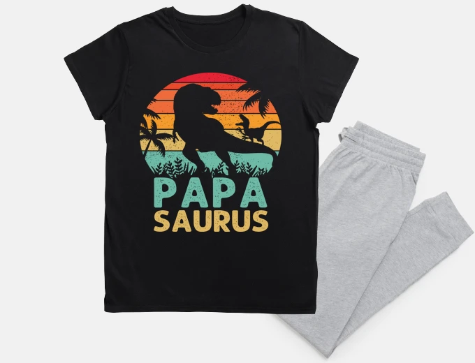 Pijama papasaurus tirano saurio rex dinosaurio