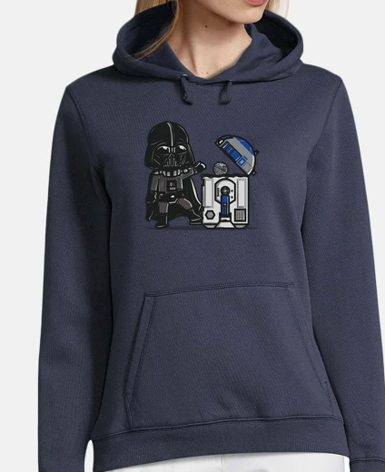 Sudadera papelera robótica