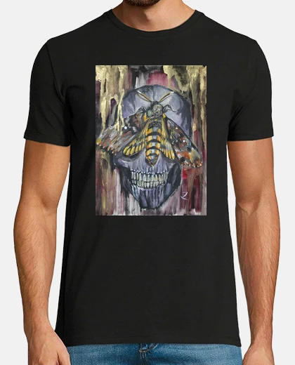 Tee-shirt papillon dead , t-shirt, homme
