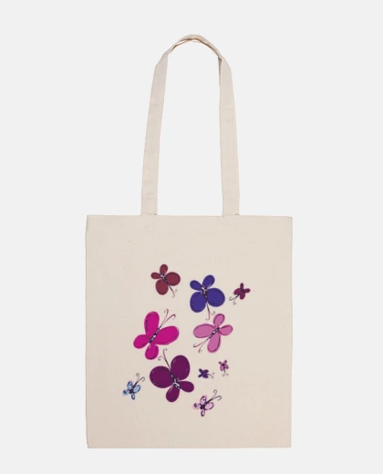 Sac papillons sac en tissu