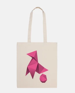 Bolsa origami tela hot sale