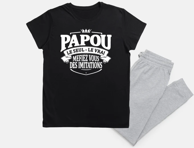 Pyjama Papou le seul le vrai