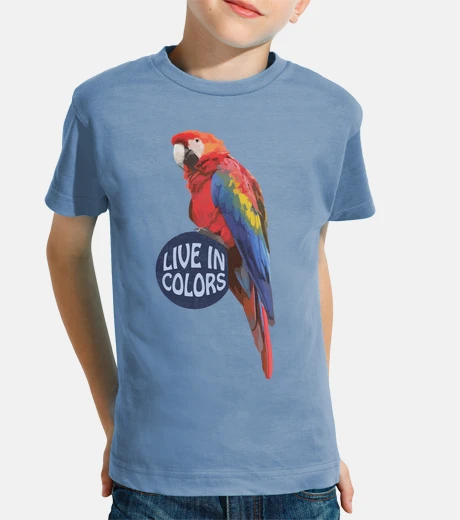 Abbigliamento pappagallo - colore vivente
